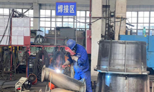 半自动多角度旋转液压焊接变位机